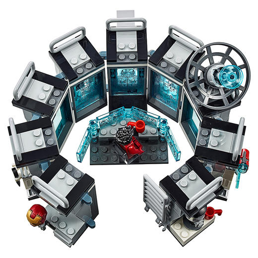 乐高LEGO 钢铁侠机甲陈列室76125 商品图4