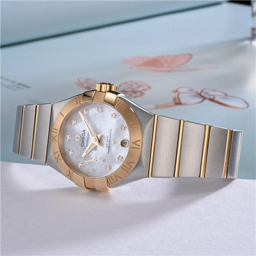 欧米茄 OMEGA 星座系列女士自动机械腕表 127.20.27.20.55.002 商品图0