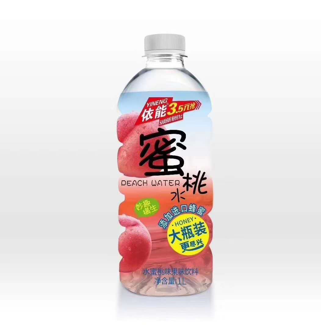 依能   依能密桃水 1L*12瓶   塑膜包装