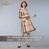 【特惠】YIQU丨“时代气息”连身裙（浅驼格纹）PT 商品缩略图4