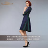 【特惠】YIQU丨“时代气息”连身裙（墨蓝格纹）PT 商品缩略图2