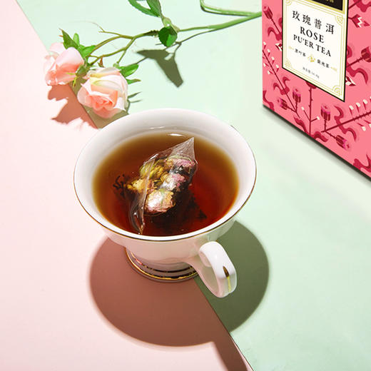 CHALI 玫瑰普洱 袋泡茶 茶里公司出品 商品图2