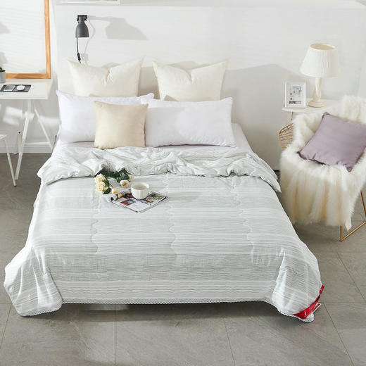 【床上用品】水洗棉夏凉被活性印花柔软夏被空调被 商品图1