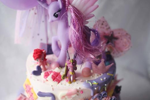 女孩款 紫色系小马宝莉 双层 气球 商品图2