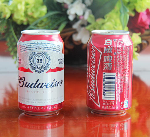 百威啤酒小罐330ml听