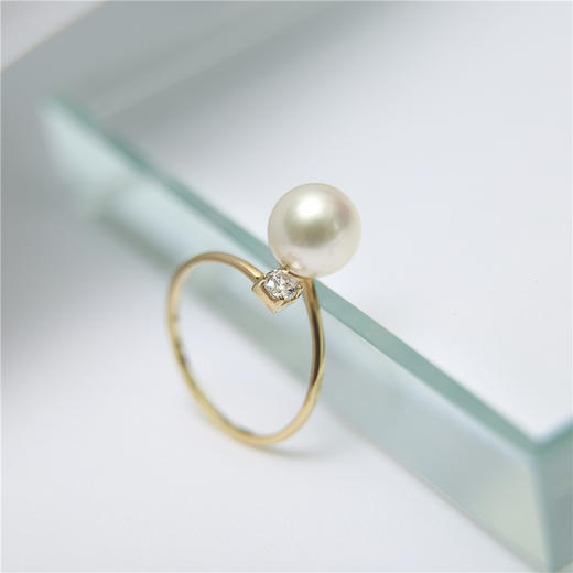 Pearl moments LITTLE QUEEN经典开口珍珠戒指 商品图2
