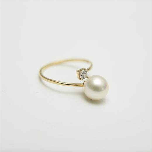 Pearl moments LITTLE QUEEN经典开口珍珠戒指 商品图4