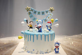 男孩款 哆啦A梦 大雄 棒球现场