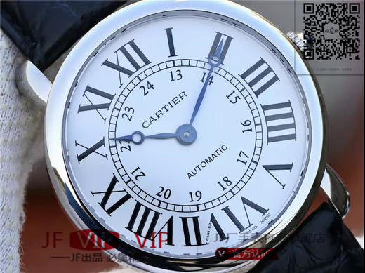 TW卡地亚CartierRONDE LOUIS CARTIER系列机械男表：chao薄，直径40厚度8MM，原装卡地亚9916MC型工作坊精制自动上链机械机芯 商品图3