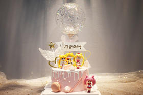 女孩款 Q版美少女战士 气球