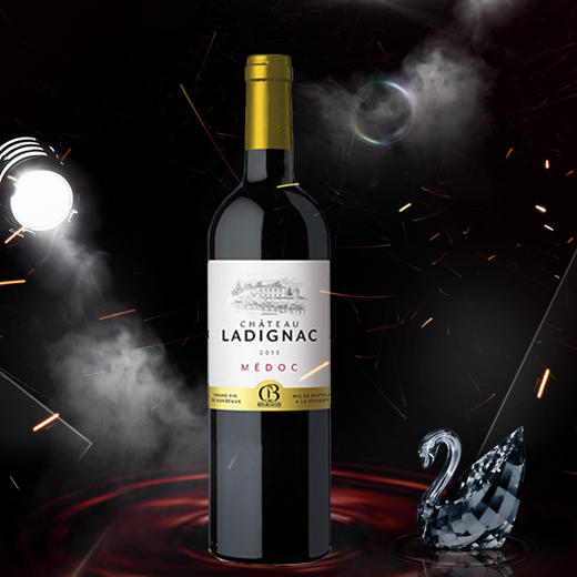 法国原瓶获奖 中级庄拉迪雅克古堡红葡萄酒 商品图0