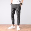 【服饰鞋包】.春季韩版潮流休闲裤男修身直筒裤百搭男士裤子男薄款夏季男裤长裤 商品缩略图0