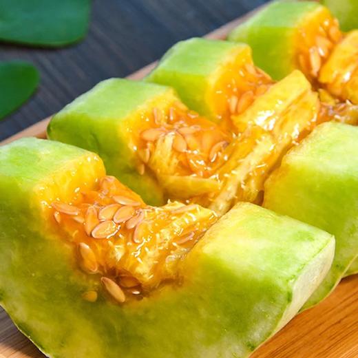 产地直发山东羊角蜜甜瓜 应季蜜瓜时令生鲜 5斤装 商品图1