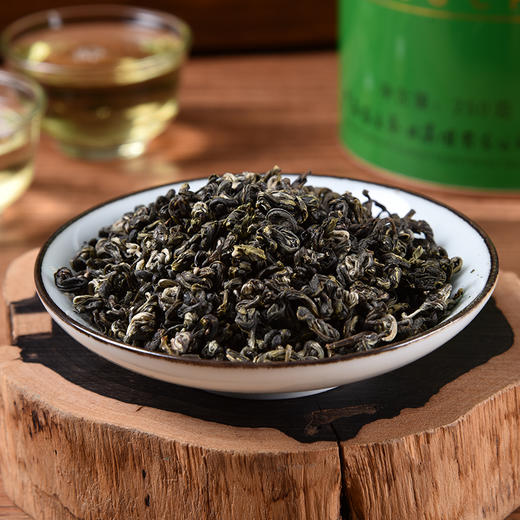 大明山 广西农垦茶叶 一级碧螺春 绿茶礼盒装 250g/盒*2 商品图2