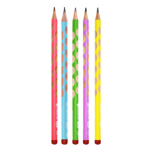 优尼森矫正握姿洞洞铅笔学生练字考试书写HB铅笔 商品图0