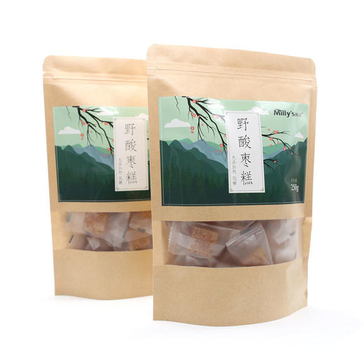 Milly's闽丽 - 来自武夷山脉的低糖无添加剂野酸枣糕(250g/袋) 商品图1