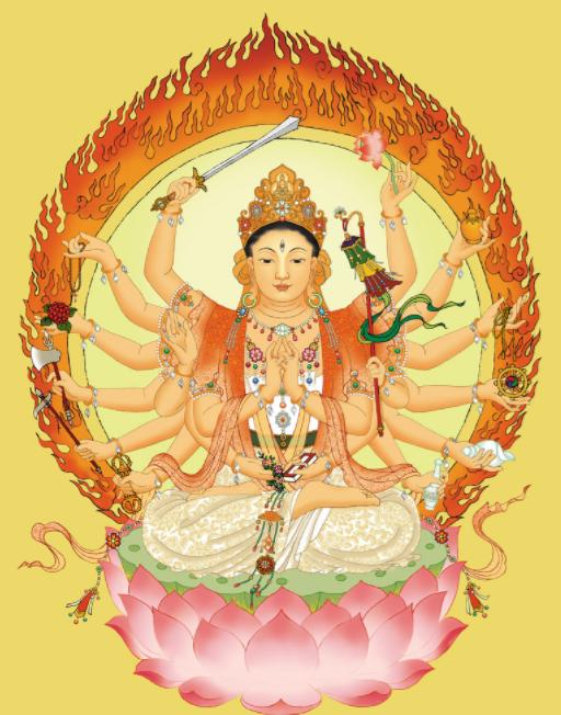 农历三月十六日准提菩萨圣诞祈愿众生消灾延寿灭除罪业愿诸佛加被吉祥