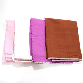 水洗棉多功能被套被罩背壳粉色咖色深紫色白色  被罩