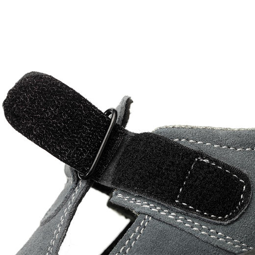 劳保鞋男透气钢包防砸防刺魔术扣耐磨橡胶底舒适防臭安全工作鞋 商品图4