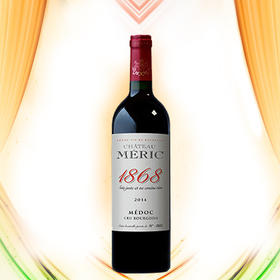 法国原瓶中级庄3大奖 梅里克庄园1868干红葡萄酒