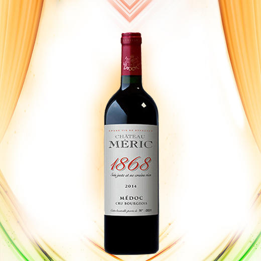 法国原瓶中级庄3大奖 梅里克庄园1868干红葡萄酒 商品图0