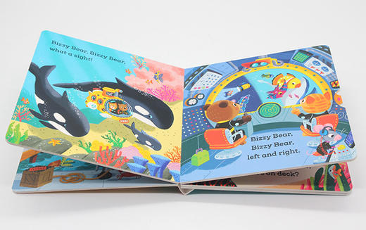 【中商原版】小熊很忙系列 深海潜水员 英文原版 Bizzy Bear: Deepsea Diver 纸板书 3-6岁 商品图1