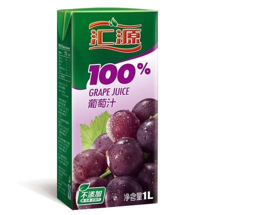 1L汇源果汁100%葡萄汁 商品图0