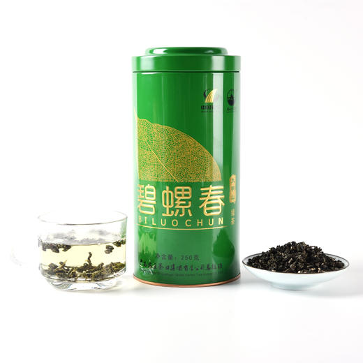 大明山 广西农垦茶叶 一级碧螺春 绿茶礼盒装 250g/盒*2 商品图4