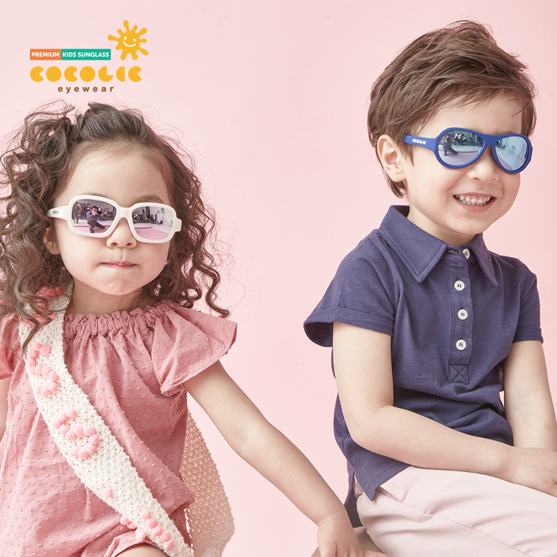 COCOLIC儿童太阳镜  专业防晒，给孩子眼睛一个好的保护