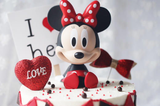 女孩款  红色蝴蝶结米妮 迪士尼 商品图2