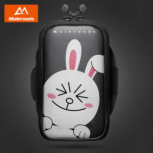 运动跑步手机臂包6.5寸通用手机袋手腕包男健身专用肩包女臂套 商品图11