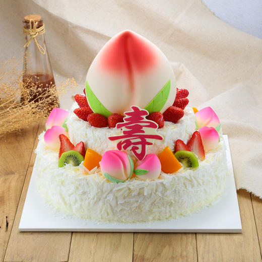 蟠桃祝寿—贺寿蛋糕 商品图0