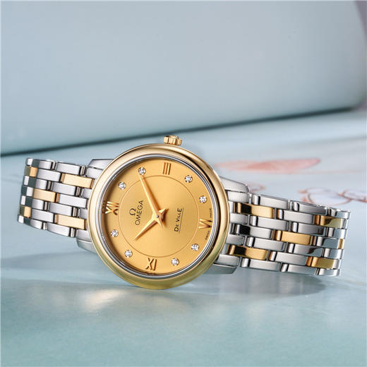 欧米茄 OMEGA 蝶飞系列女士石英腕表 424.20.27.60.58.001 商品图1