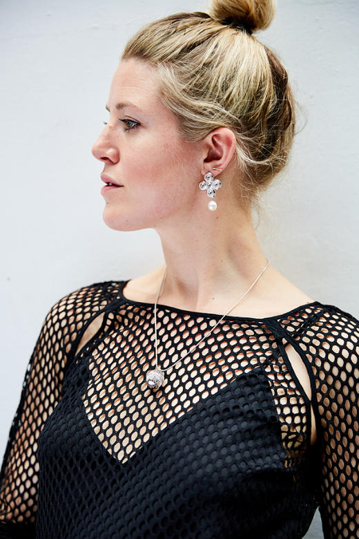 Arete | 网格长连衣裙 [ 2色可选 ] 商品图2