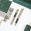 入石经典钢笔（常青款）| 雨林绿大理石+黄铜，奢华雅致，私人定制，精美礼盒 商品缩略图1