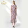 乔万尼夏装真丝印花桑蚕丝修身沙滩裙海边度假连衣裙长款EN2E548 商品缩略图3