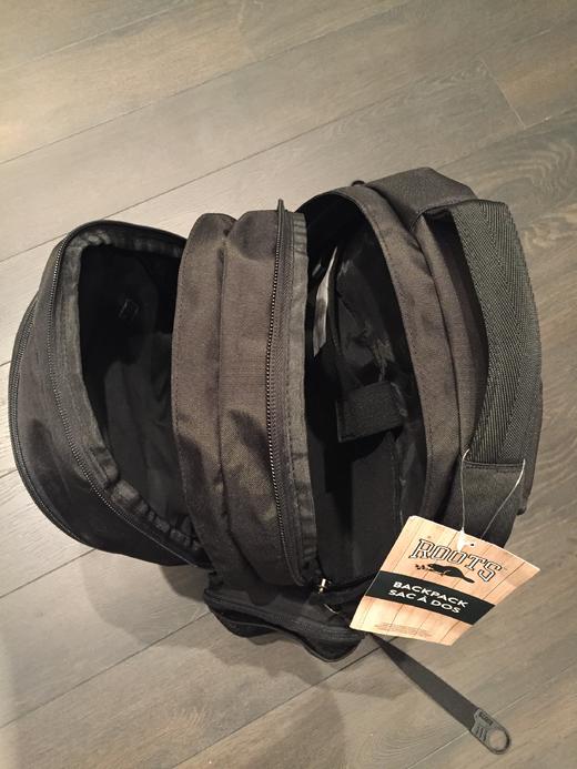 加拿大ROOTS（海狸鼠）双肩背包书包旅行包  三款颜色可选 温哥华直邮 商品图11