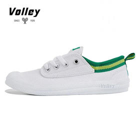 澳洲VOLLEY经典款小白鞋情侣板鞋低帮白色帆布鞋运动休闲软底透气百搭