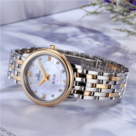 欧米茄 OMEGA 蝶飞系列女士石英腕表 424.20.27.60.55.001 商品图0