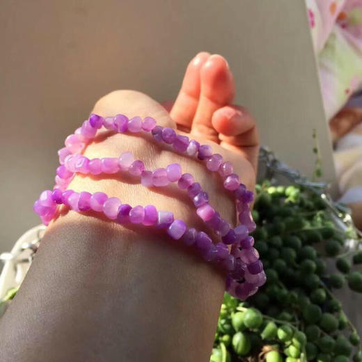 全粉舒俱来随意形手链