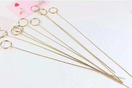 【花店辅材】卡片夹/金属卡插（10个/包） 商品图8