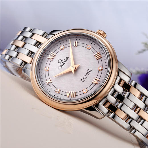 欧米茄 OMEGA 蝶飞系列女士石英腕表 424.20.27.60.52.003 商品图1