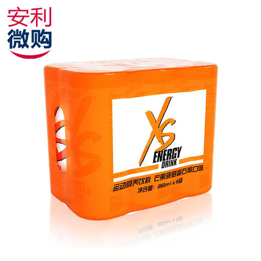 XS运动营养饮料(芒果菠萝番石榴口味)动感黄/250mlx6罐/热爱探索/对未知充满好奇心 商品图2
