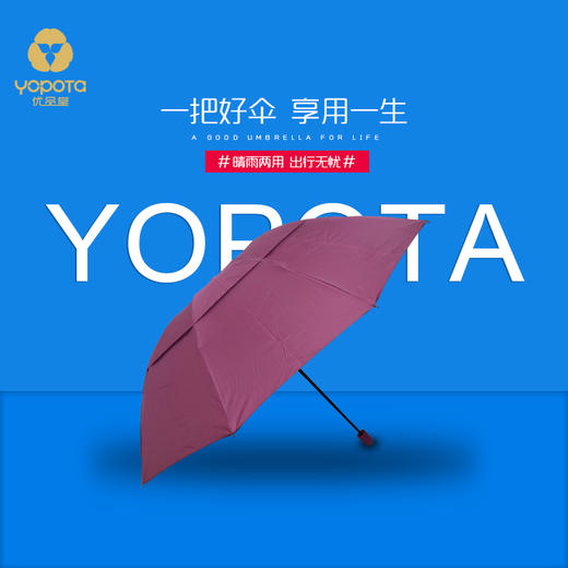 优品堂“PG防风伞”超大抗风商务雨伞 商品图1