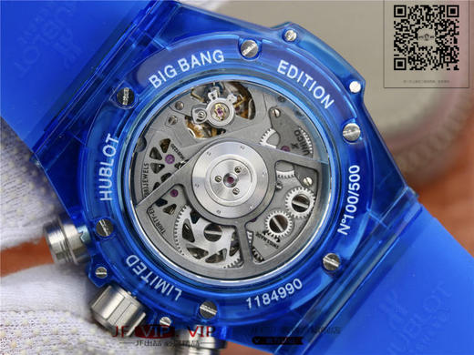 HB宇舶表年度 作品——宇舶BIG BANG系列411.JX.4802.RT“全透腕表”透明 商品图6