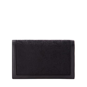 SAINTJOY/上久楷 宋锦女式斜背包 黑色缠枝莲花纹.黑色 BWS18A2801