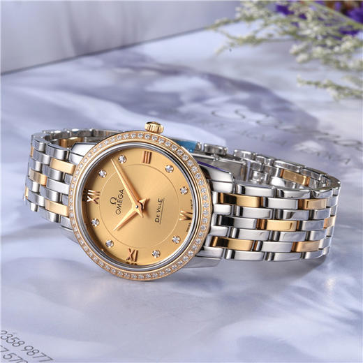 欧米茄 OMEGA 蝶飞系列女士石英腕表 424.25.27.60.58.001 商品图0