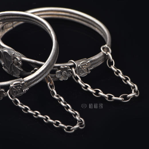 【轻灵】卡扣镂空牡丹对镯 商品图3