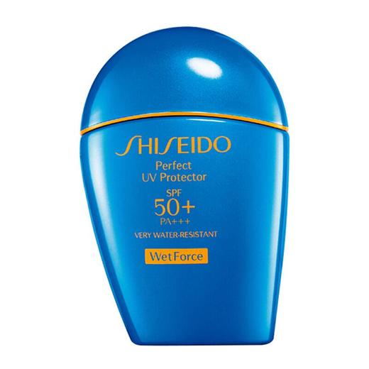 【一般贸易】资生堂新艳阳蓝胖子防晒乳50ml 商品图0