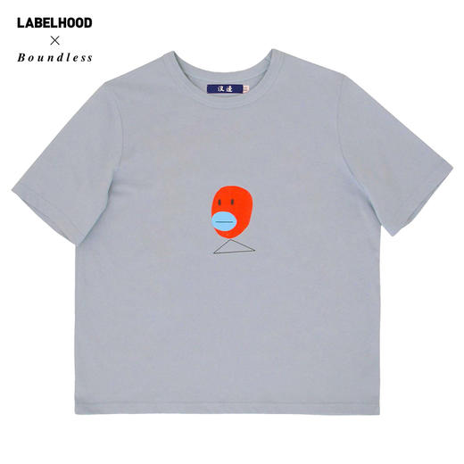 BOUNDLESS 鸭子图案蓝色基本款T恤 B191T15 商品图0